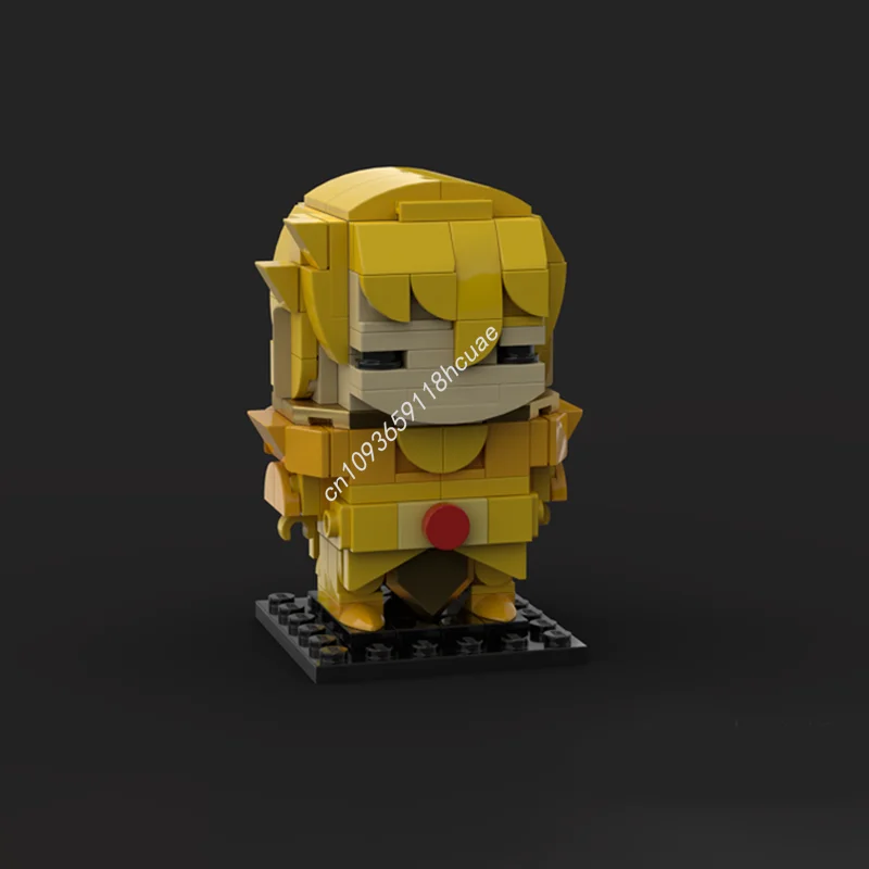 

198pcs MOC Virgo no Shaka Seiyass Brickheadz Building Blocks Christmas Gift teenager Decorative DIY Assembly Ideal for Artistic