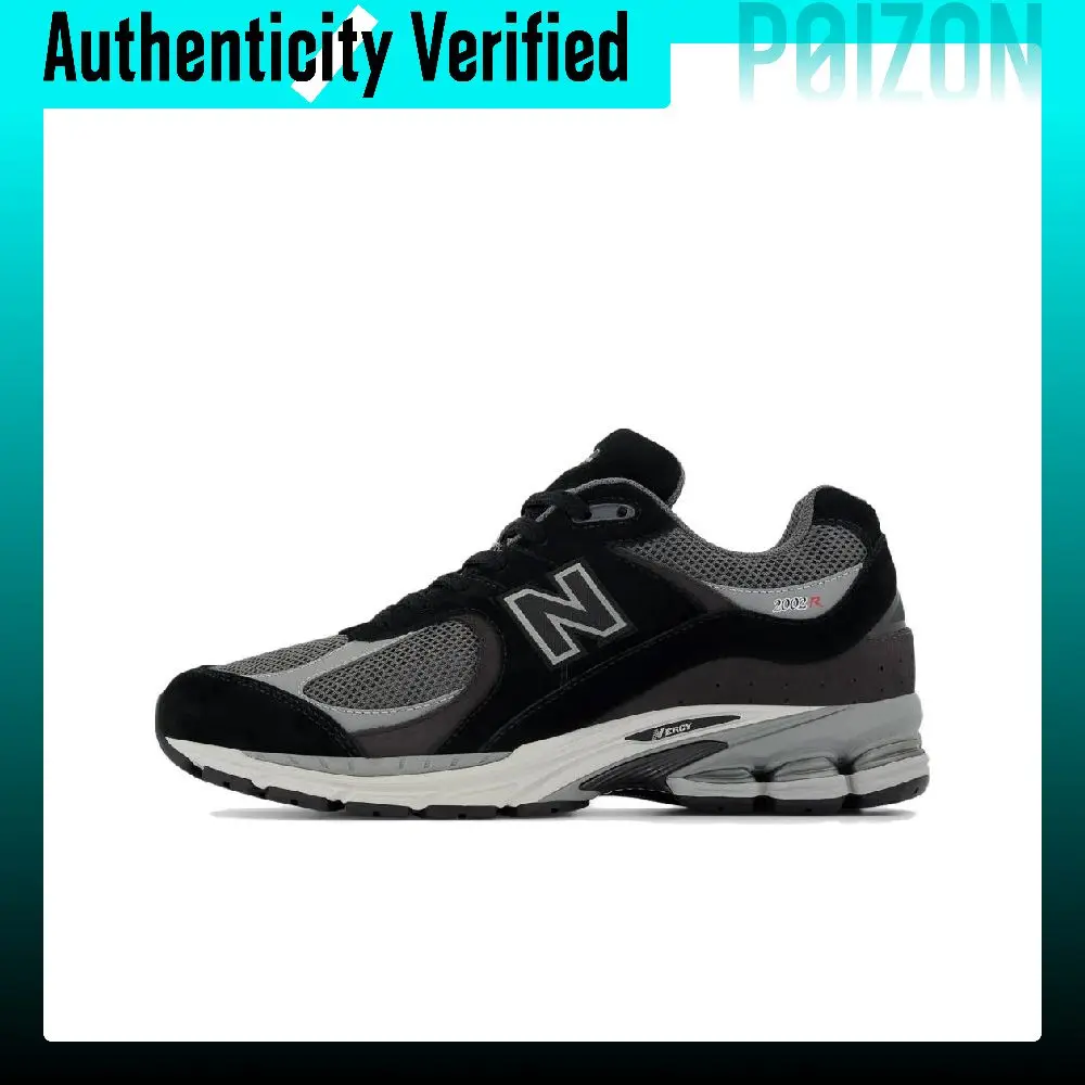 New Balance NB 2002 Running Shoes Unisex Low-top Black/Gray U2002RC