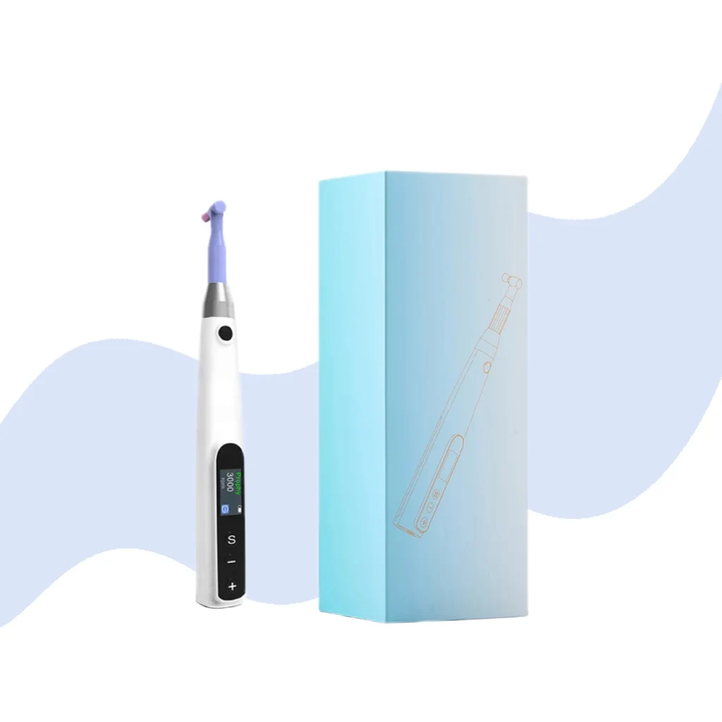 Electric Wireless Denta l Polishing Handpiece for Teeth Cleaning and Polishing Denta l Polisher Prophy Motor