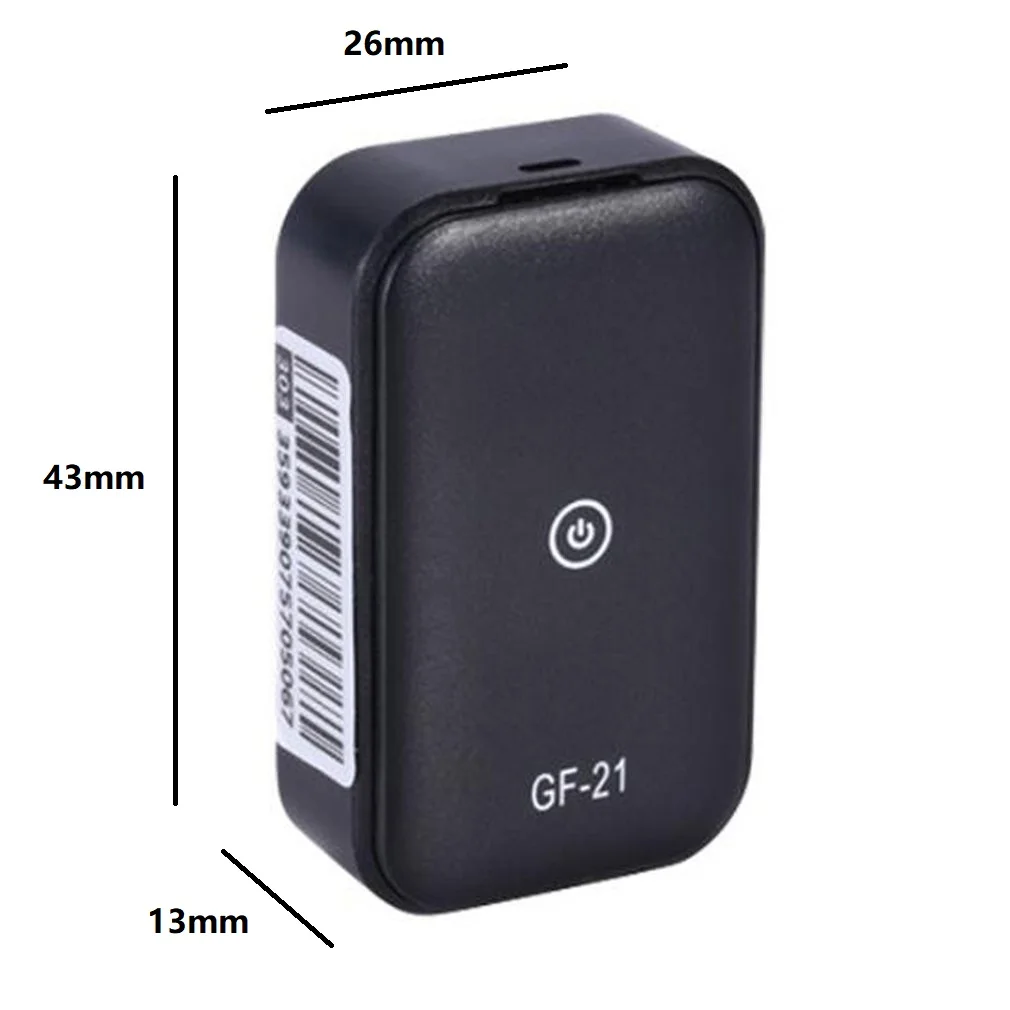 GF-21 Mini GPS Real Time Car Tracker Anti-Lost Device Voice Control Recording Locator HD Microphone WIFI + LBS + GPS Position