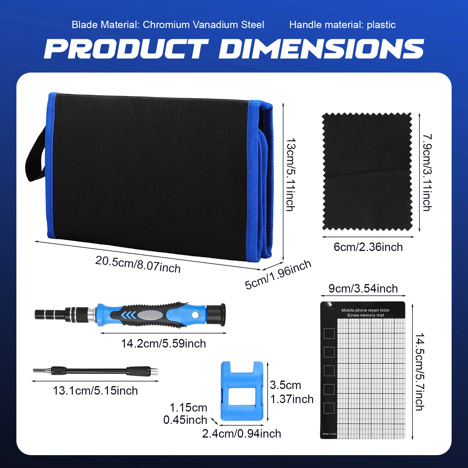 Precision Screwdriver Set with 144 Bits Electronics Precision Screwdriver Set for Phone Laptop Glasses and Game Console Repair