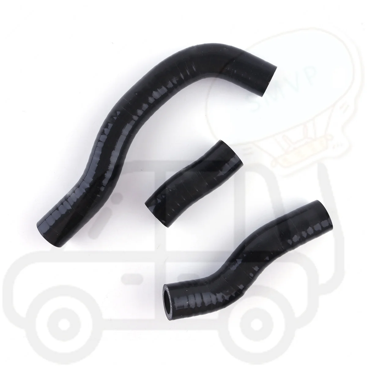 

3PCS 3PLY FOR 2007-2010 2008 2009 KTM 450 SXF SX-F SMR Coolant Radiator Silicone Tube Pipe Hose Kit Replacement Part