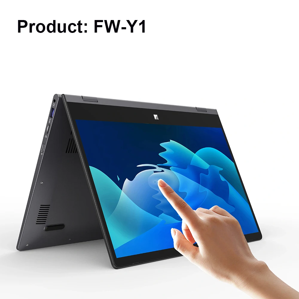FW-Y1 360도 °   플립 오피스 스터디 넷북 인텔 N95 32GB DDR4 2TB SSD 14인치 미니 노트북 6000mAh 태블릿 2-in-1 2.5K 2560x1440 터치