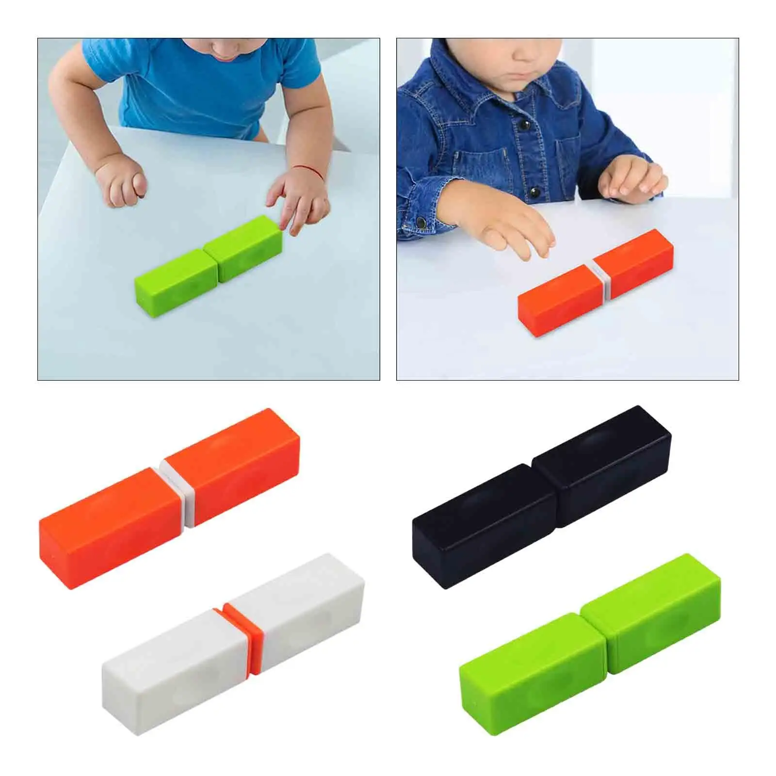 Bloco de Construção Magnético Brinquedo Pré-Escolar para Crianças, Brinquedo Sensorial Montessori, Presentes para Meninos e Meninas, Idade 2, 3, 4, 5