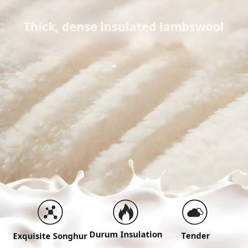 Thick Lamb Down Winter Warm Thick Mattress Upholstery High Quality Household Pad Quilt Tatami Mattress Soy Fiber Cashmere Pad