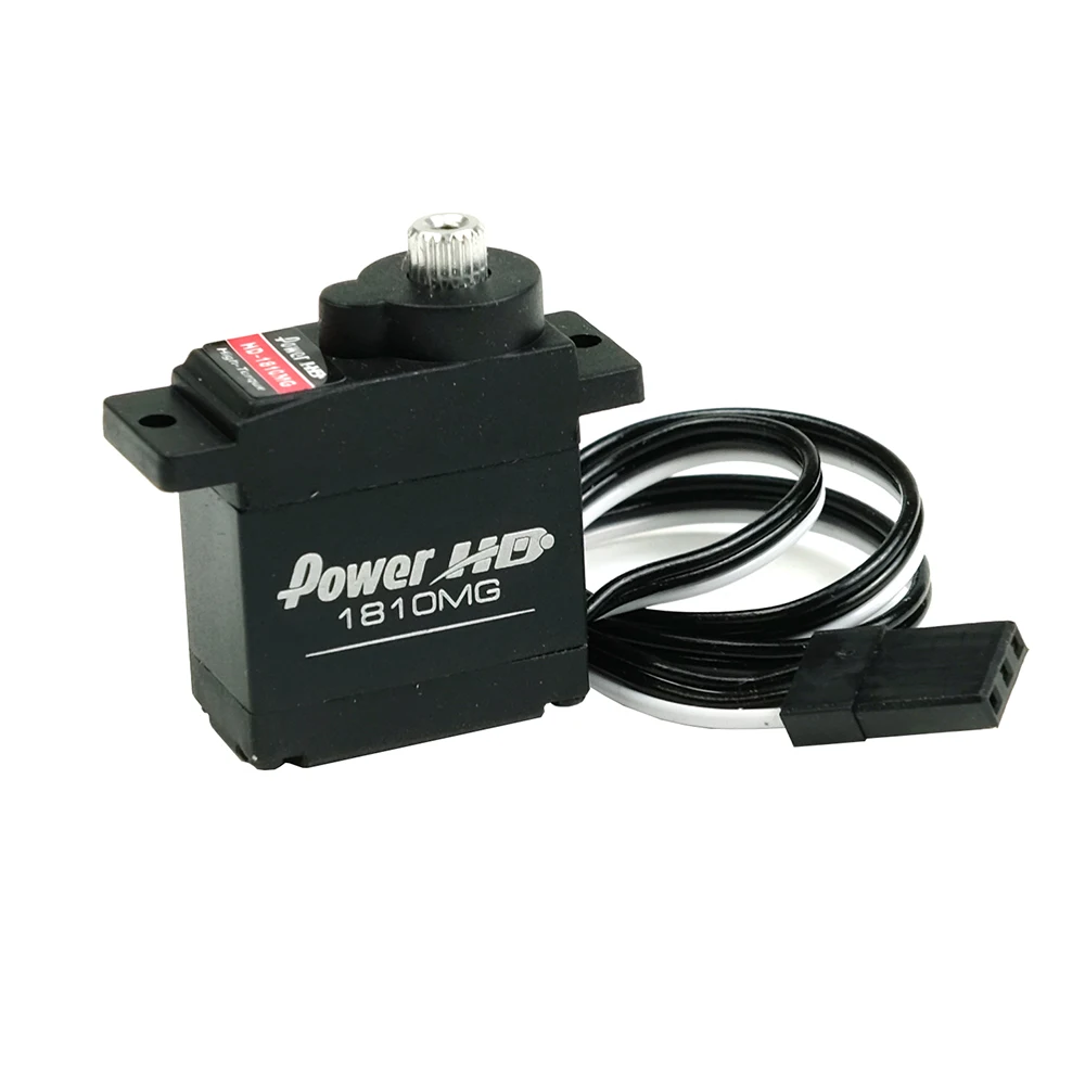 

Power HD Micro Digital Servo 3.9kg/15.8g CAPOCUB HD-1810MG With Aluminum Case D-04HV Replace for Flybarless 450 Helicopter