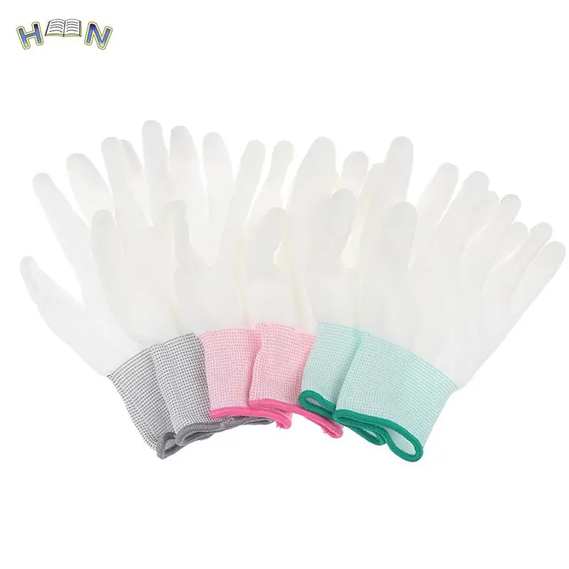 

1pair Antistatic Gloves Anti Static ESD Electronic Working Gloves PU coated palm coated finger Antiskid for Finger Protection