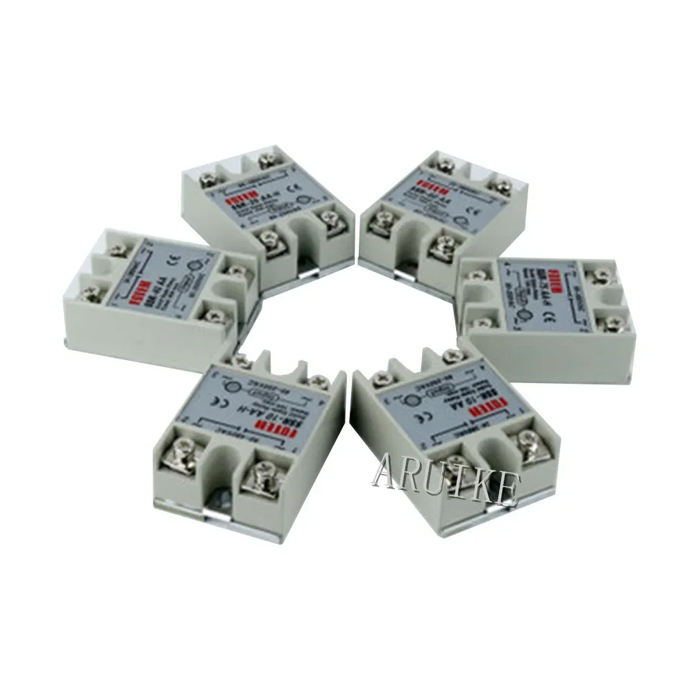 Solid State Relay SSR-25AA-H 30AA-H 40AA-H 50AA-H 12A Actually 80-250V AC TO 90-480V  SSR 25AA H    Resistance Regulator