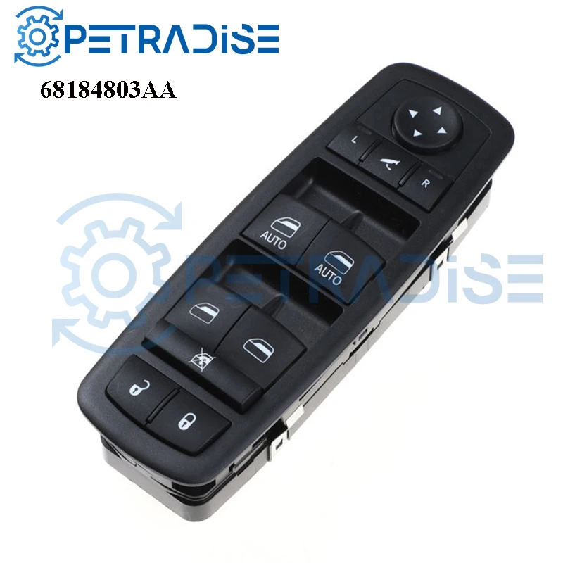 High Quality New Power Master Window Switch For Jeep Grand Cherokee 2014-2016 Auto Parts OEM 68184803AA 68184803AB 68184803AC