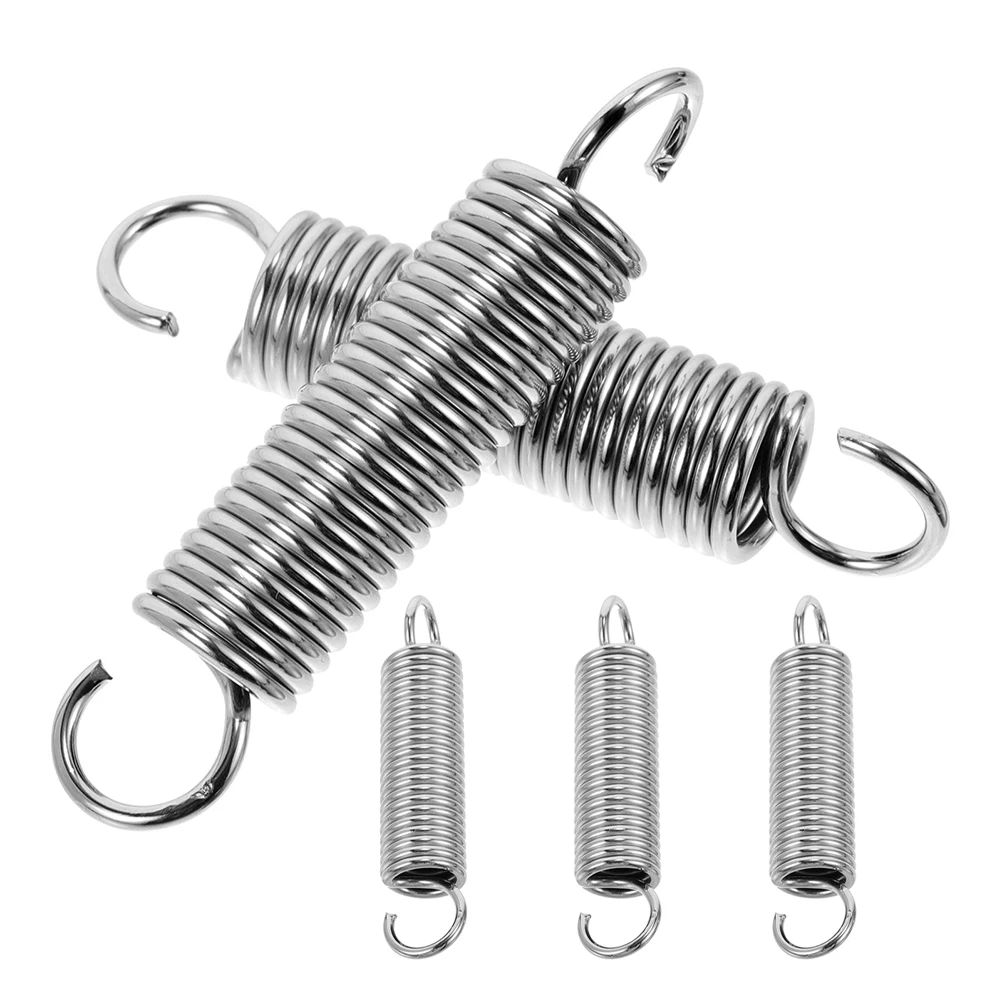 

5pcs Stainless Steel Tension Springs for Garden Pruners Replacement Parts Precision Repair Kits Metal Spring Hooks Floral Shear