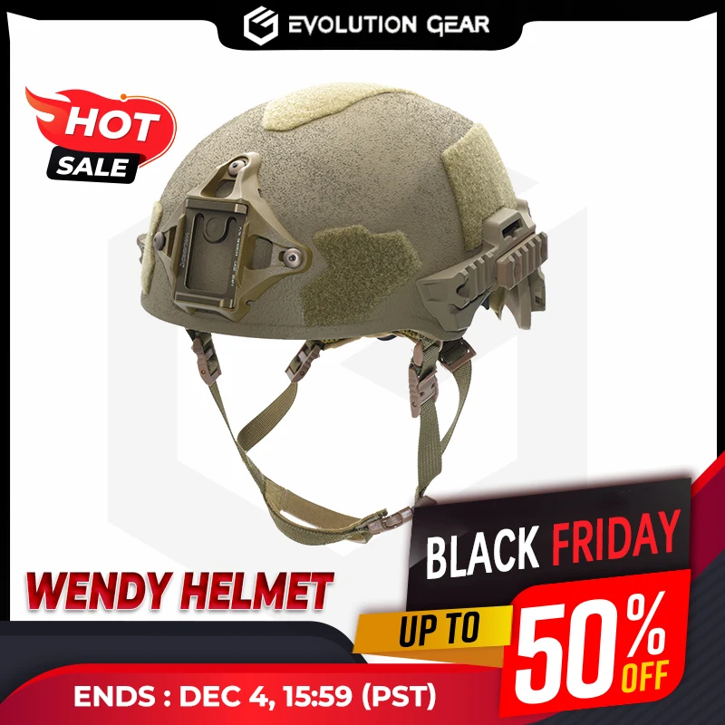 EVOLUTION GEAR Wendy Helmet Tactical ProtectiveEquipment Helmet Collection Team Helmet Special Forces Training Protective Helmet