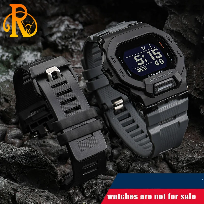 GBD-200 WatchBand For G-SHOCK Casio GBD-200-1A GBD-200RD-4 Cat Man series resin silicone watch strap and sports wristband