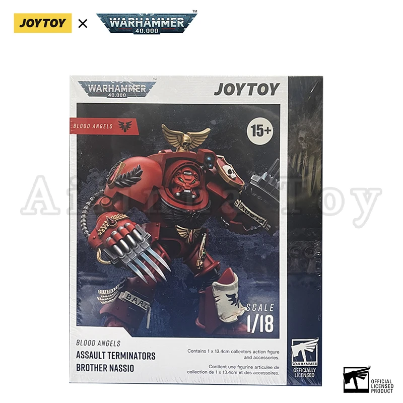 Figurka JOYTOY 1/18 (6 sztuk/zestaw) 40K aniołów krwi, terminatory Model wojskowy Anime darmowa wysyłka