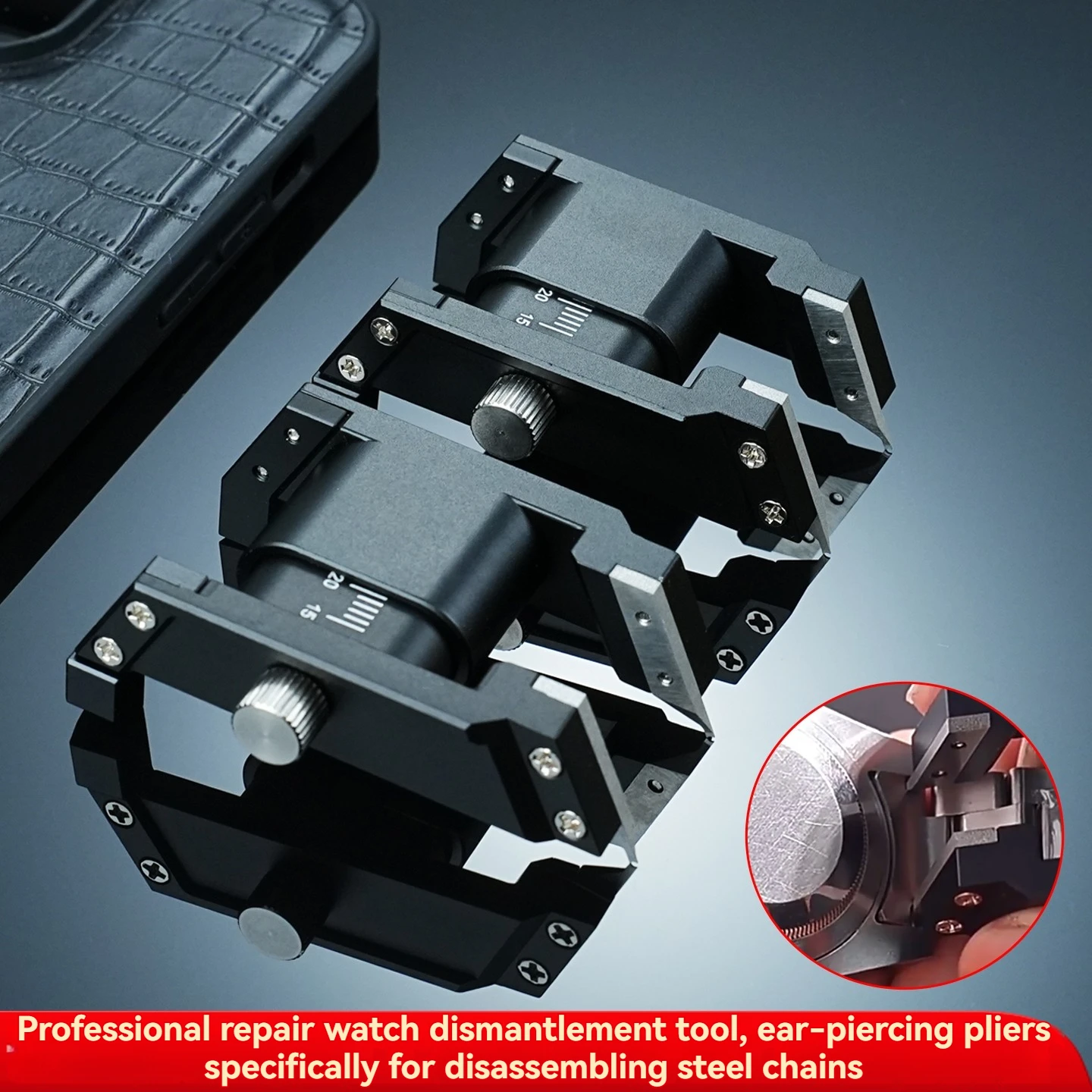 Watch repair tool for Rolex Tudor elastic ear removal plier spring pinching pliers V-shaped tweezers to remove the strap
