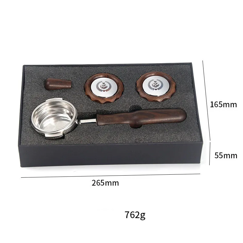 Espresso EXPOBAR ROCKET DIY Modification Kit Bottomless Portfilter With Wooden Accessories And 0.2mm Basket