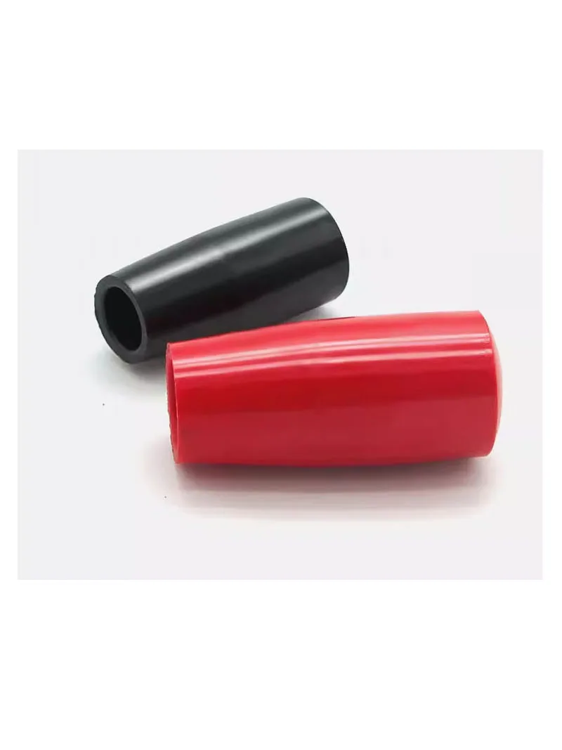 1pc M6 M8 M10 M12 M16 Rubber Wood Handle CoverRubber flat handle cover/long handle cover/oval handle cover black