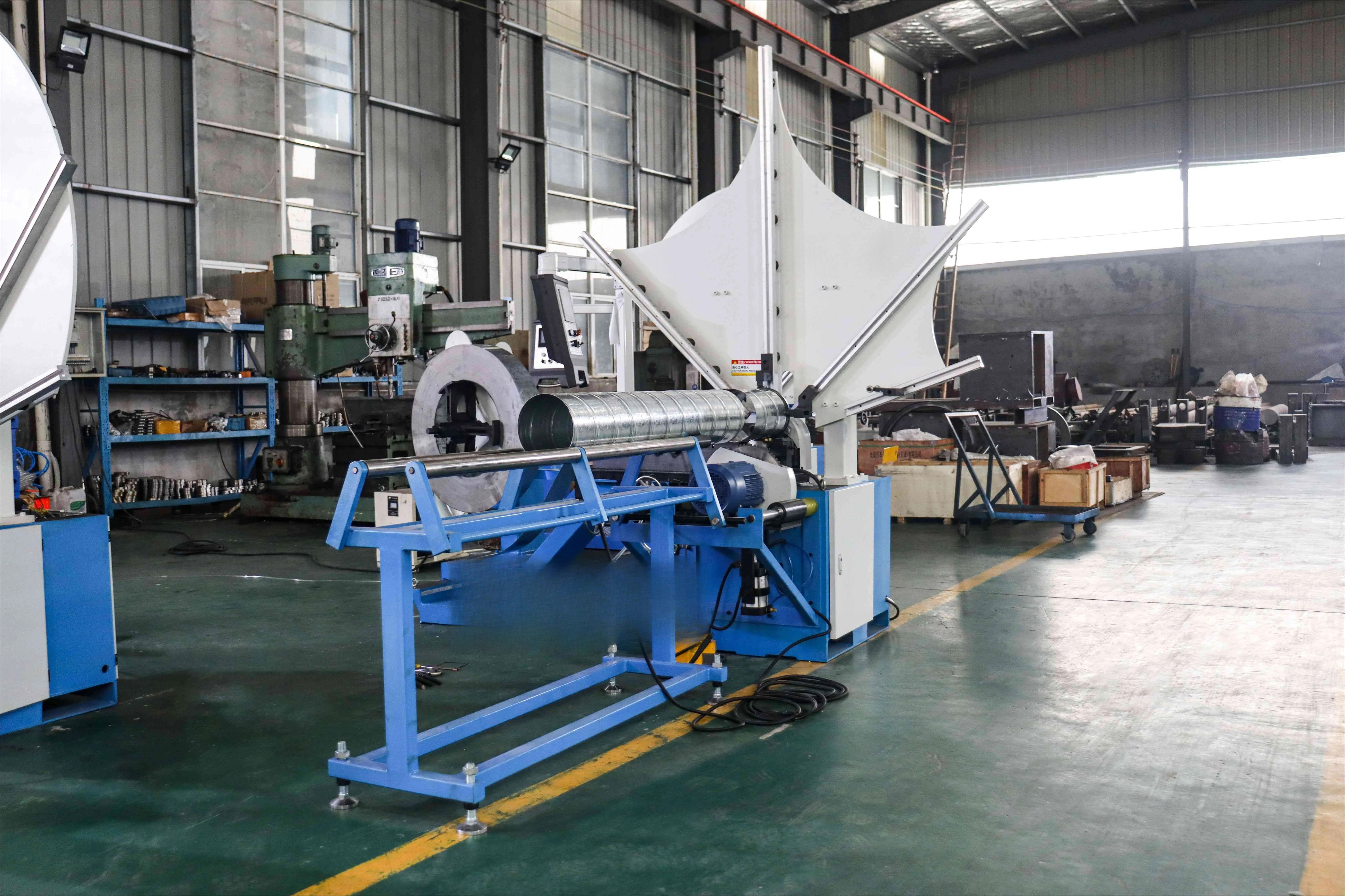 High Quality Fully Automatic Spiral Duct Machine for Ventilation Purpose