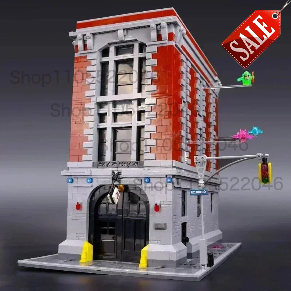 

2026 New Firehouse Headquarters Building Blocks Sets Compatible With 4905PCS Particles Suitable For Christmas Gifts
