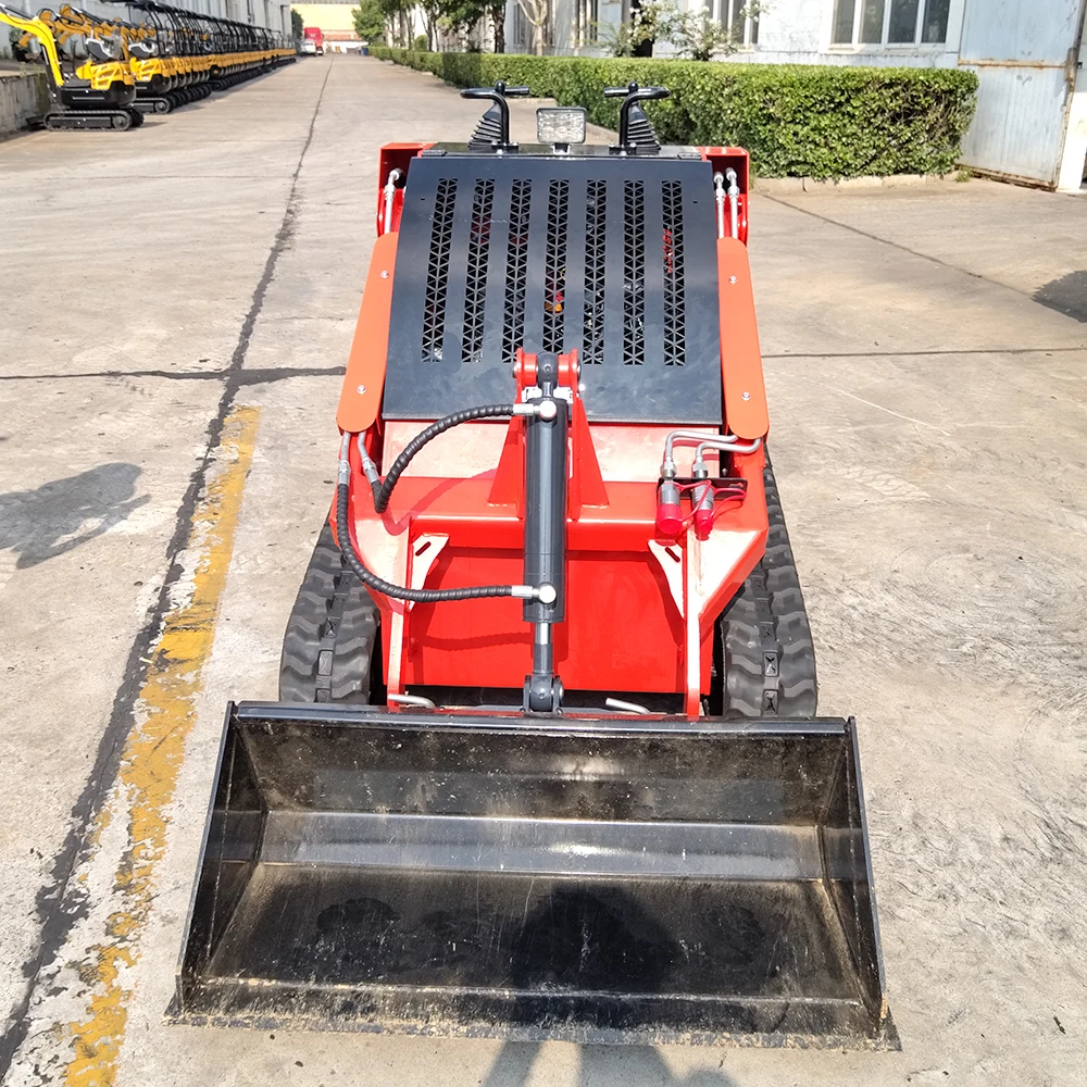 YG-T480 Chinese Manufacturer Cheap Mini Skid Steer Loader Multifunctional Mini Crawler Skid Steer Loader Factory Customization