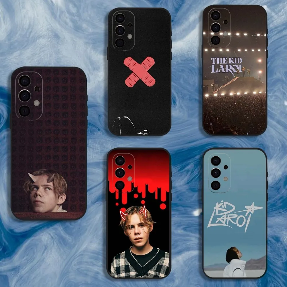 

SINGER The Kid L-Laroi Phone Case For Samsung S25,S24,S21,S22,S23,S30,Ultra,S20,Plus,Fe,Lite,Note,10,9,5G Black Cover