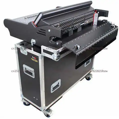 Customized Midas M32 Live Digital Mixer Hydraulic Flight Case with Wheels Portable Mobile Stage Equipment
