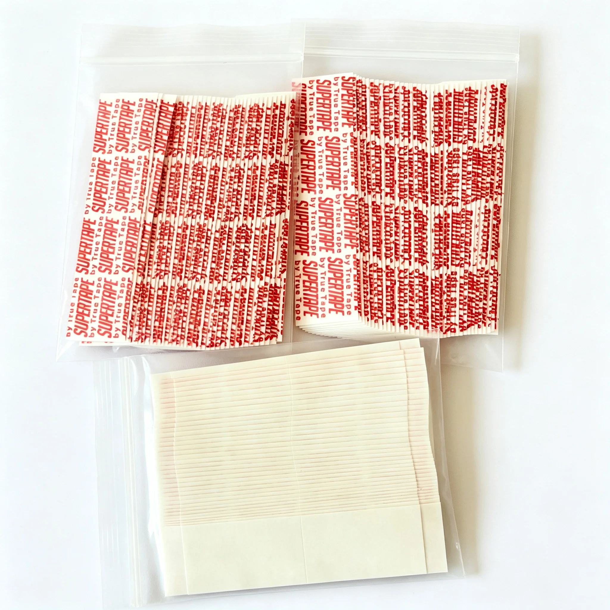 36/72/108PCS Straight Super Tape Lace Wig Tape Waterproof Double Sided Hair Adhesive Tape Strips For Toupees/Lace Wigs