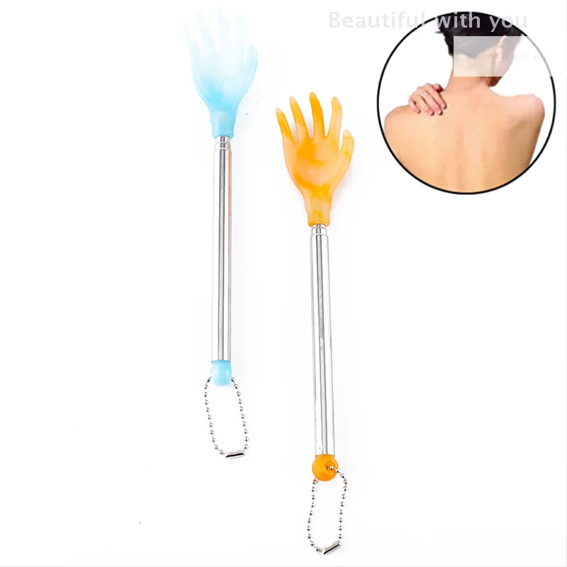 Telescopic Scratcher Tickle Stainless Steel Back Massage Itch Anti Massage Stick