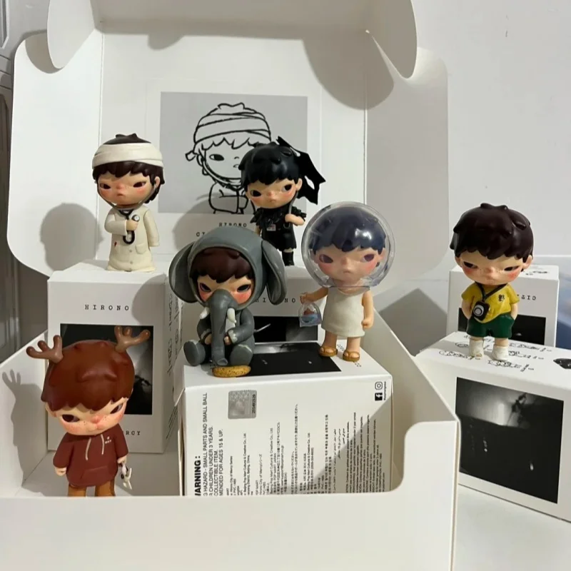 กล่องสุ่มของเล่นป๊อปมาร์ท ฮิโรโนะ ซิตี้ ออฟ ฟอร์จิวส์ ซีรีส์ ของตกแต่งรถยนต์แฮนด์เมดสุดฮิต กล่องปริศนา ของขวัญเซอร์ไพรส์วันหยุด