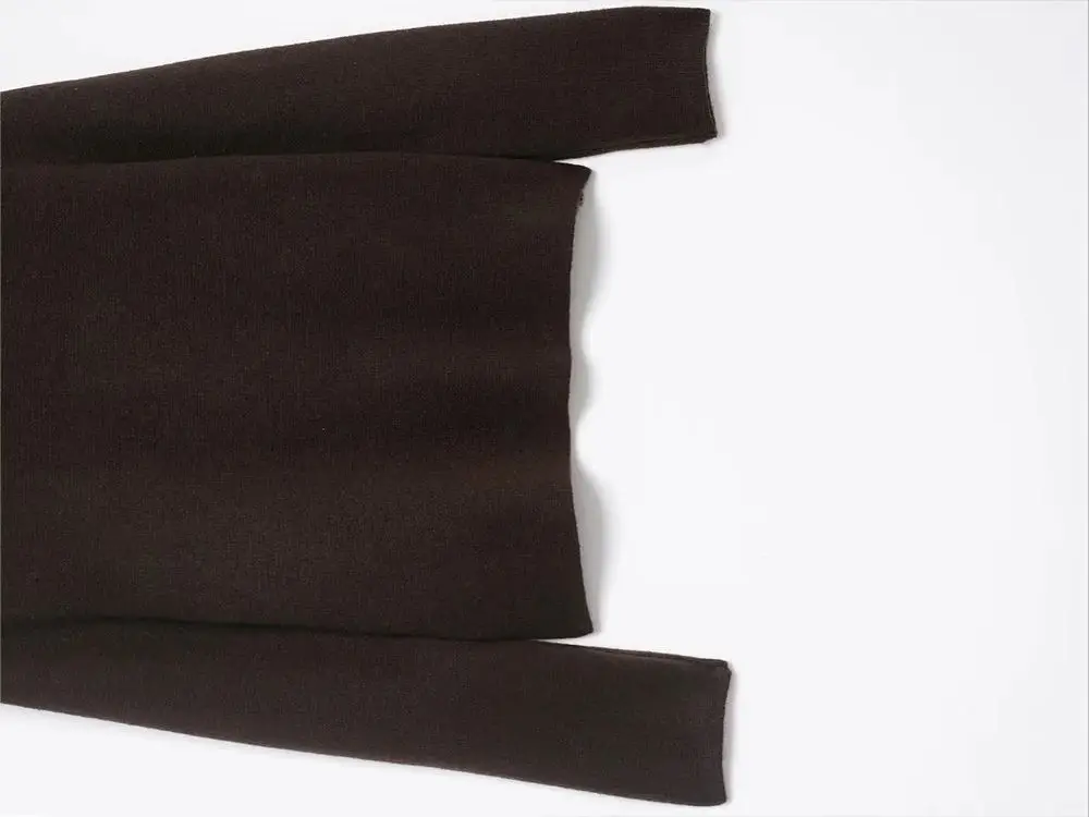 

HH женская осенняя модная универсальная вязаная куртка с эффектом искусственного меха и лацканами, женский уличный повседневный однобортный однотонный свитер