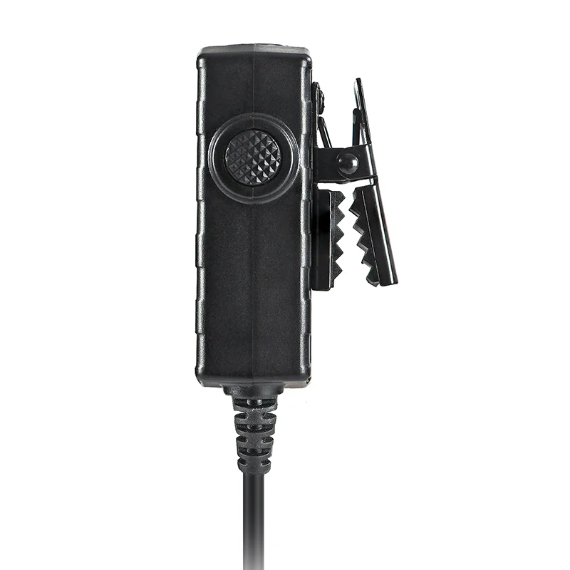 

Military PTT Adapter Push Button Tactical Headset Interface for Kenwood Baofeng Two Way Radio Communication Push to Talk Device