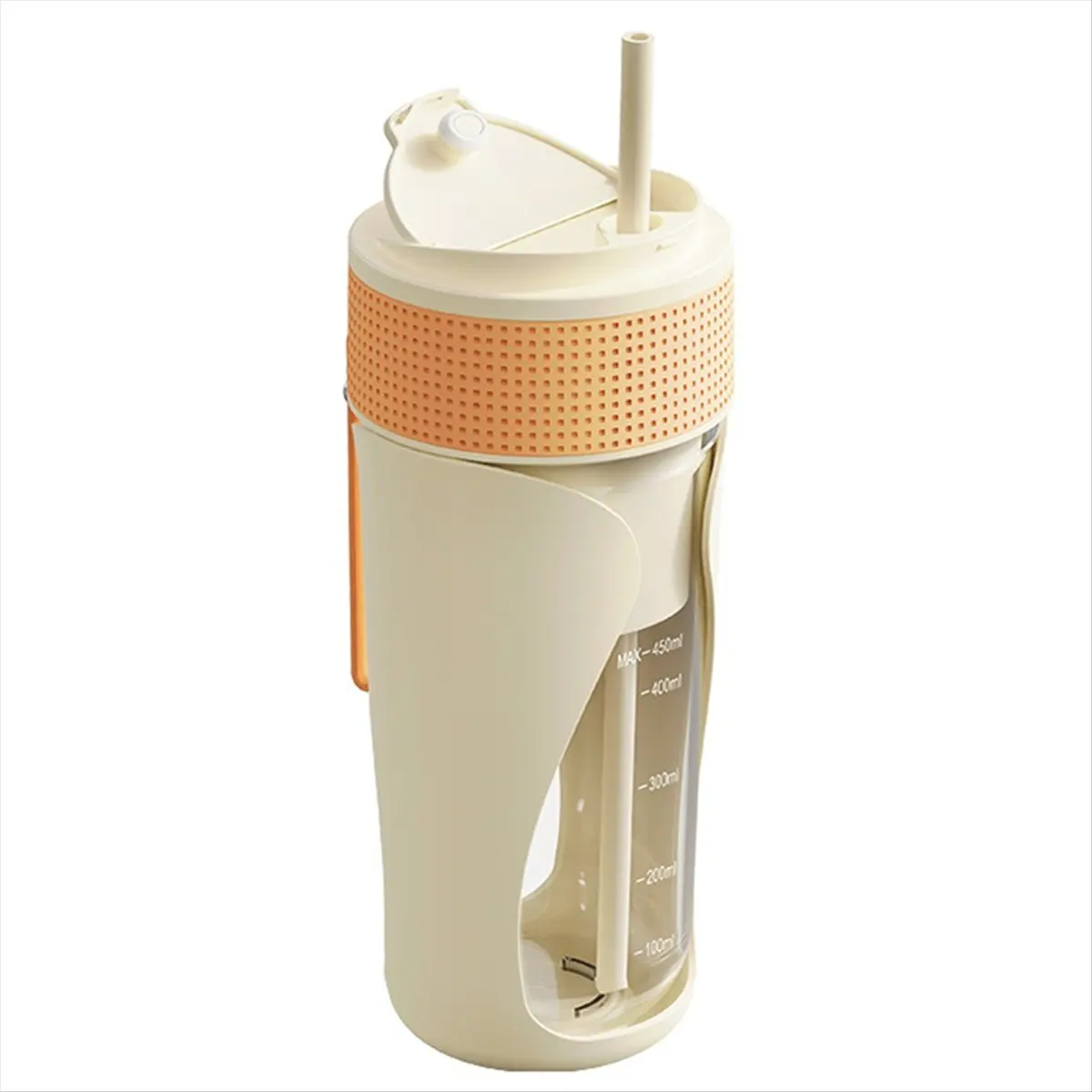 

Портативная чашка для блендера, 450 мл, многофункциональный блендер с дроблением льда, перезаряжаемая от USB-C, чашка для соковыжималки для фруктов и овощей