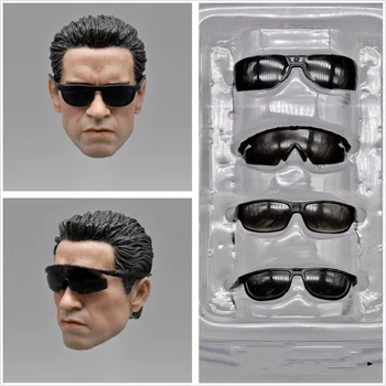 4pcs ZY15-20 1/6 Terminator alexander maschio/femmina 12 ''Action Figure Scene accessori occhiali da sole modello di occhiali neri militari degli stati uniti