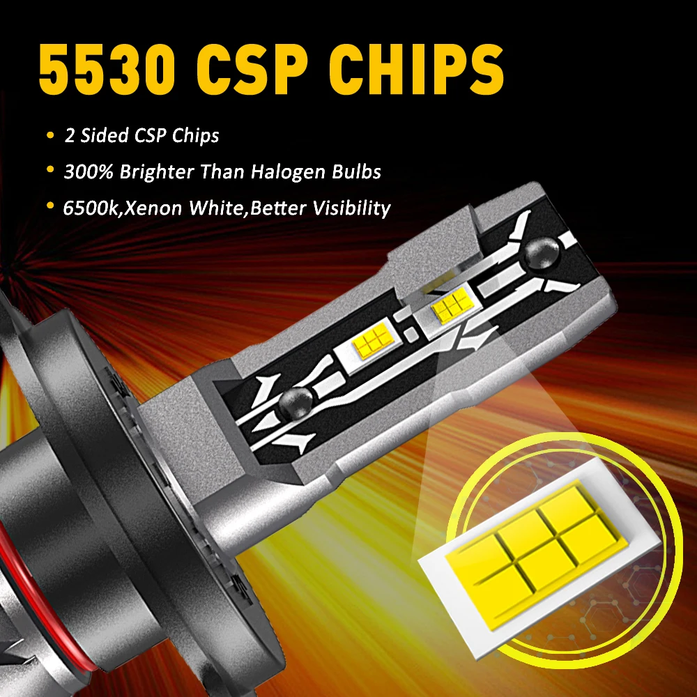 2X Led مصباح الضباب ضوء لمبة H4 H7 H8 H9 H11 9005 HB3 9012 HIR2 DRL ل فيات 500 تيبو 500 أبارث Egea 600 Ducato 250 124 6000K 12V