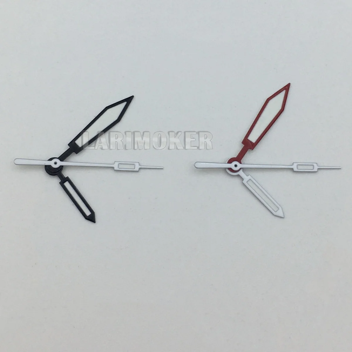 NH35 عقارب سوداء وبيضاء وحمراء C3 مضيئة مناسبة لتعديل ملحقات ساعات المعصم ذات الحركة الأوتوماتيكية NH35