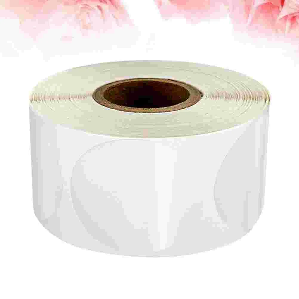 Labels for Printer Gift Favor Decals Transparent Sealing Sticker Packing Supplies Decor Round