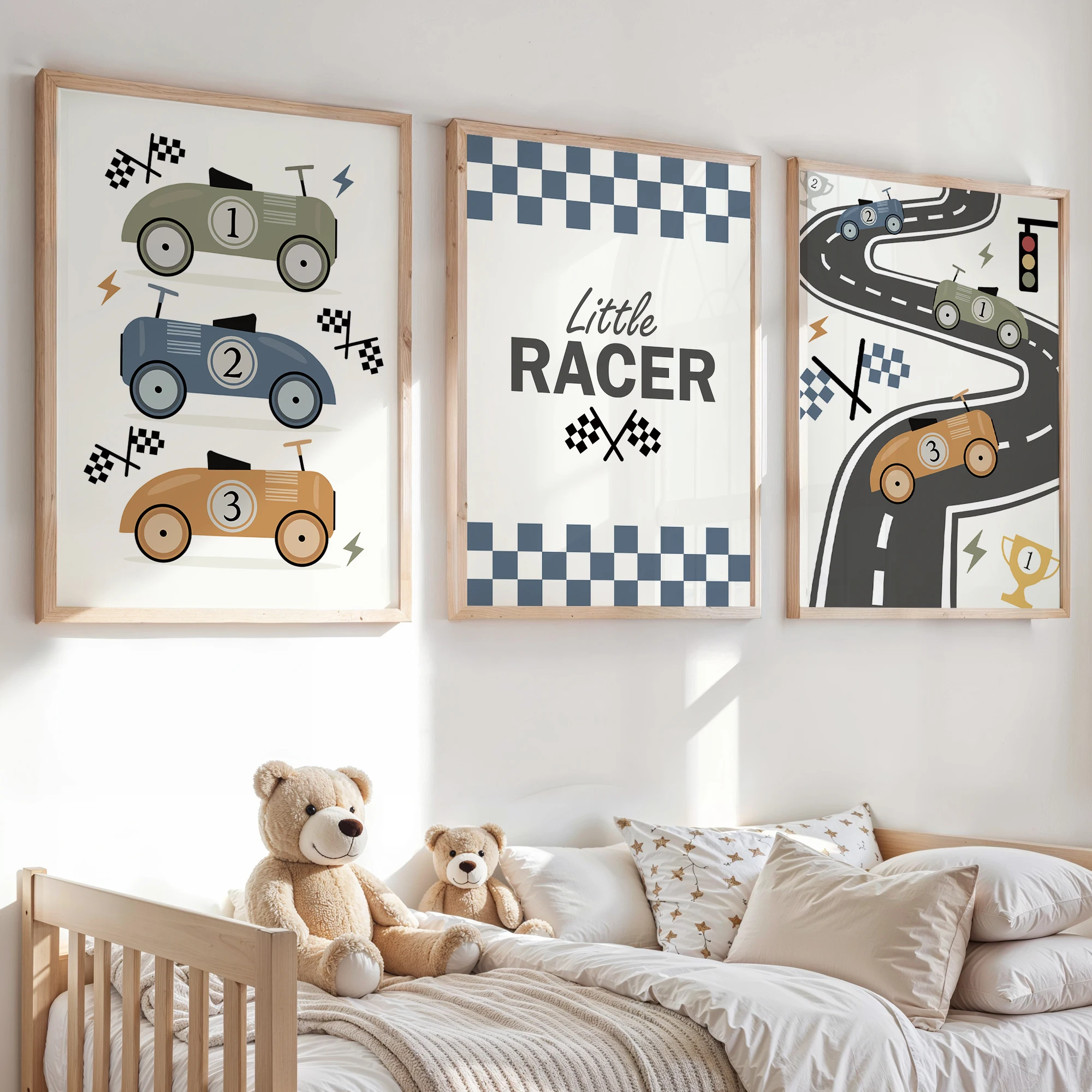 3pcs Minimalist,Cartoon Car Ra - Home Decor Theme ulasan dan harga
