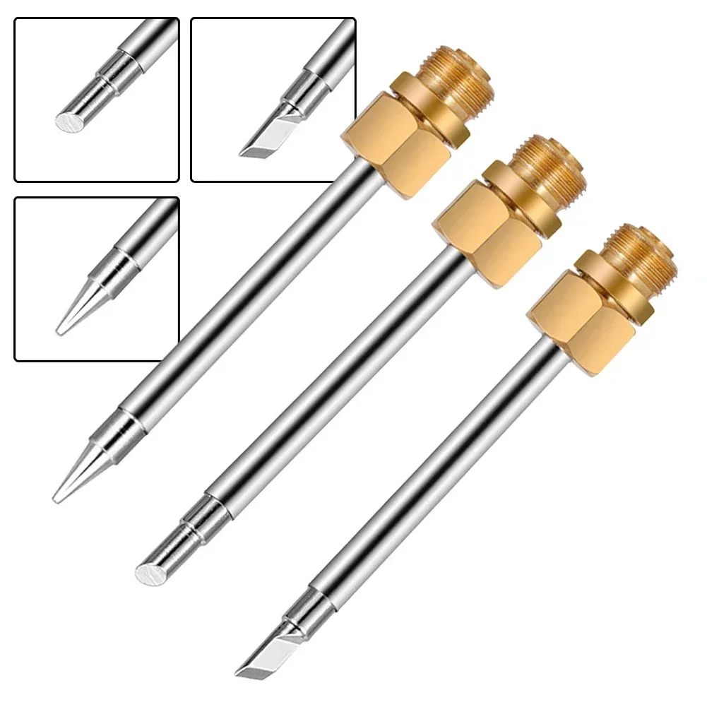 

Pure Copper Iron Tip Soldering Tip Rework Station Welding Head Soldering Tools 510 Interface 15W Branding Iron Welding Part