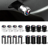 4Pc/set Car Wheel Tire Valve Caps Air Stem For BMW E36 E39 E46 E60 E90 E90 F10 F30 G20 G21 G30 G11 F15 X5 Tyre Plug Accessories