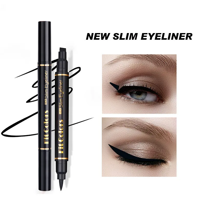 Big Seal Stamp Liquid Eyeliner Waterproof Long Lasting Eye Liner Pencil Quick Drying Not Bloom Natural Eyeliner Cosmetic Tools