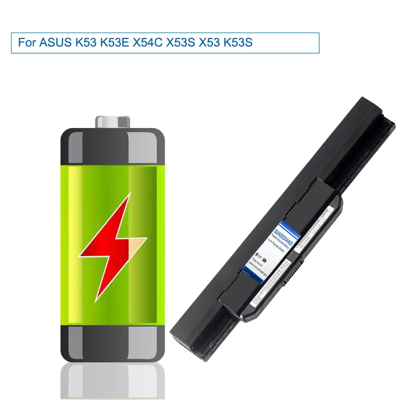 A32-K53 A41-K53 Laptop Battery For ASUS K53 K53E X54C X53S X53 K53S X53E X53SV X53U X53B A42-K53 K43S K43SV K43 K43E K43J