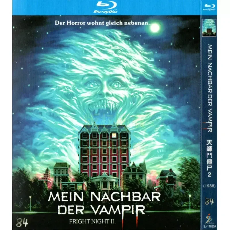 American Comedy Horror Movie Tianshi Battle Zombie 1 and 2 High Definition BD Blu Ray 3 Discs