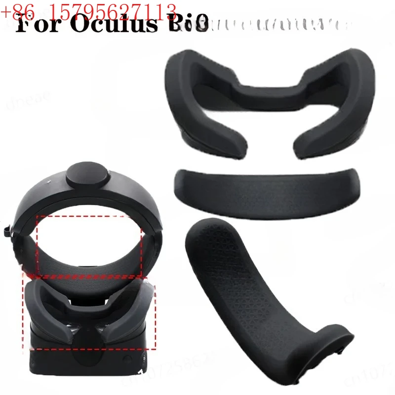 

Silicone Front Rear Foam Eye Mask Protective Cover Replacement Mask for Oculus Rift S VR Glasses Headset Face Pad Accessories