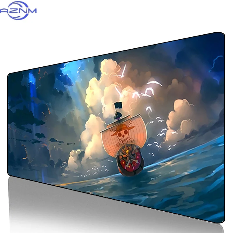 Mouse Pad One Piece Luffy Anime Gamer Gaming Accessories Varmilo Keyboard PC Computer rug Desk Mat XXL Carpet Mousepad