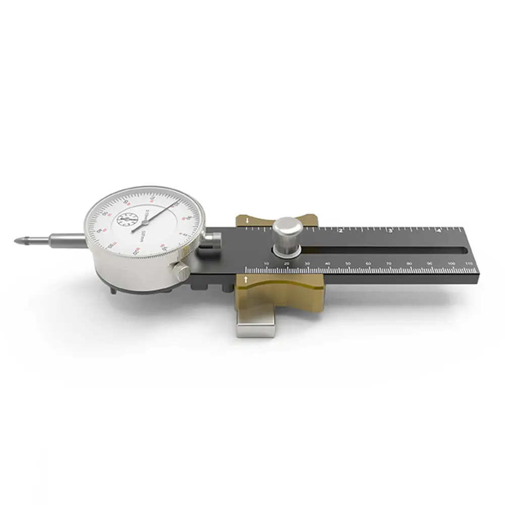 Aluminum Alloy Table Saw Dial Gauge Corrector for Saw Table Saw Blade Parallelism Correction Woodworking Tool