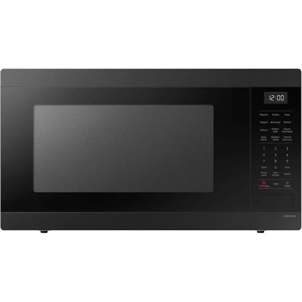 1.9 cu. ft Sensor Cooking,1600 Watts  Countertop Microwave, Grill Function，Matte Black Stainless Steel