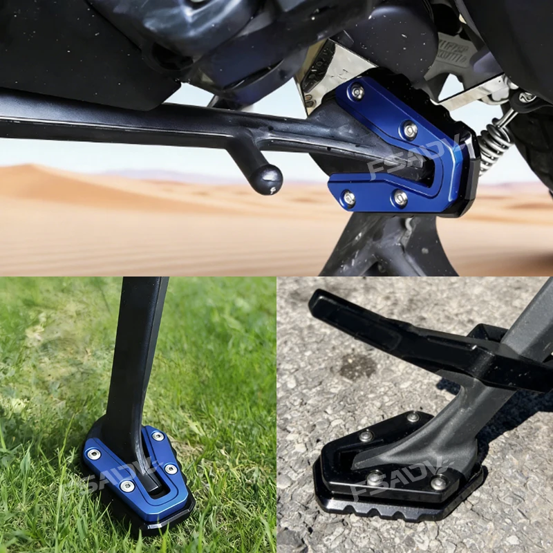 For ZONTES 368G 368 G ZT368G 2024 2025 2026 Motorcycle Side Stand Extension Pad Kickstand Foot Enlarger Plate 368G Accessories