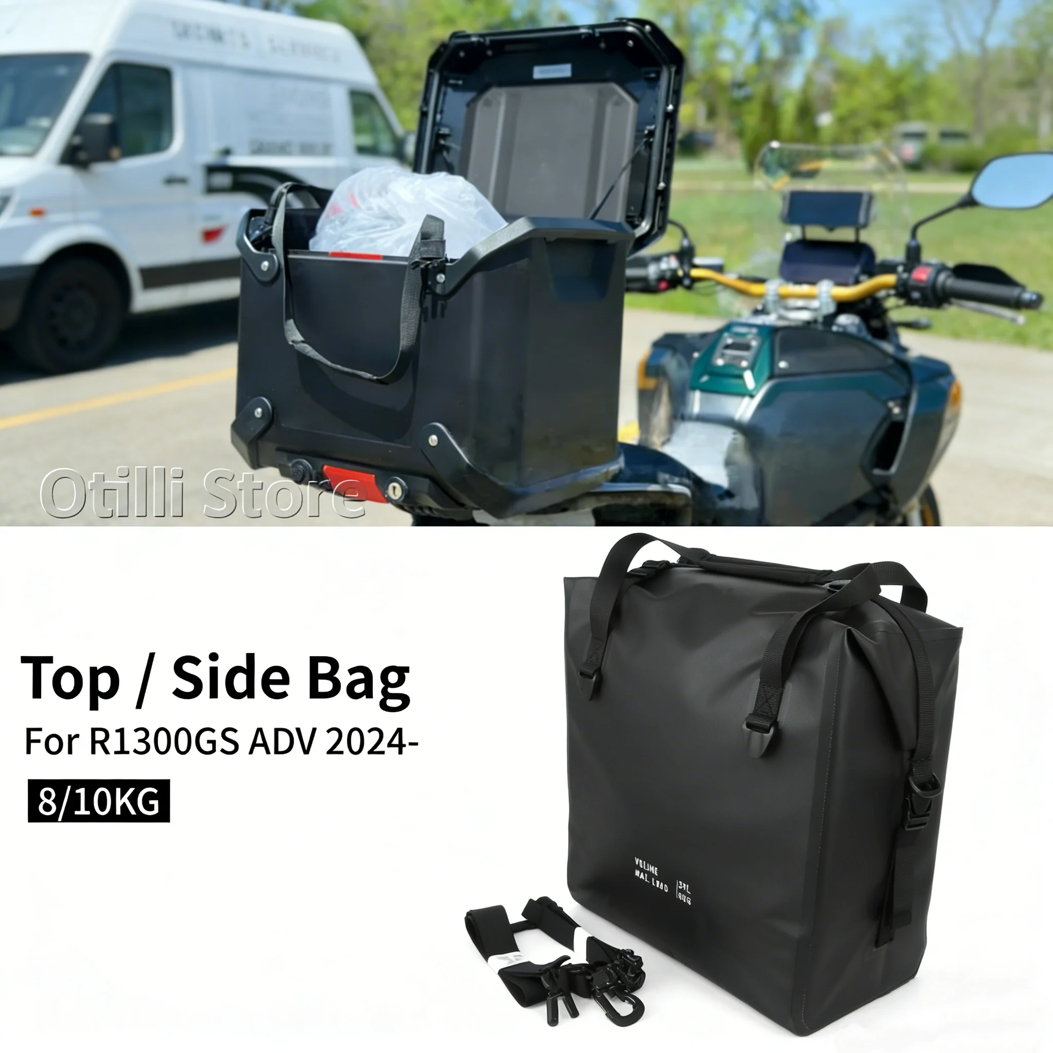 

Motorcycle Luggage Storage Side Box Bags Top Inner Case Inner Bag Saddlebag For R 1300 GS ADV R1300GS Adventure 2024 20025 2026