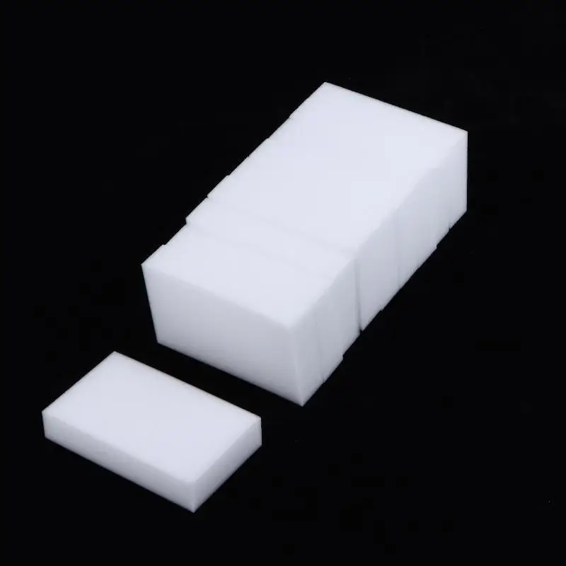 10Pcs Magic Sponge Cleaner Multi-functional Melamine Cleaning Sponges For Pool Cue Kitchen Dish Pot Bathroom Clean Tools