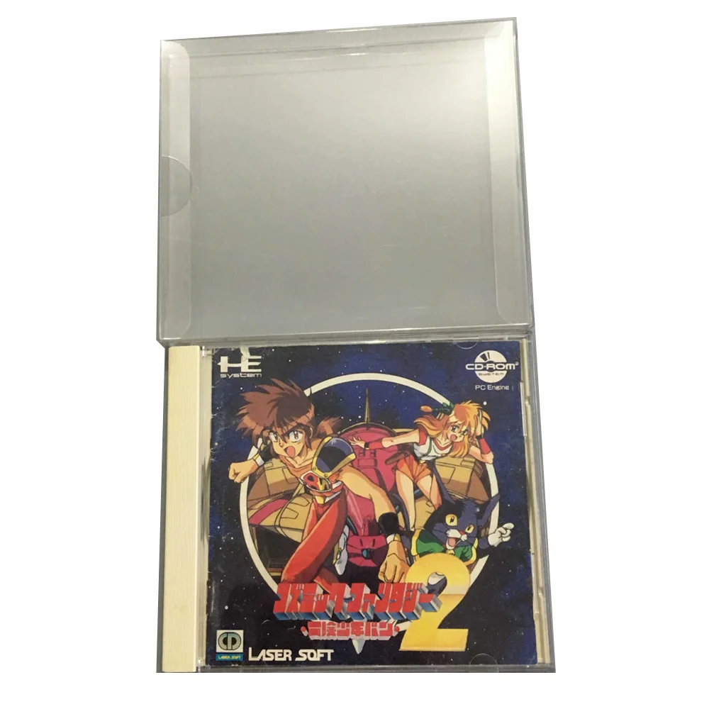 Transparent Box Protector For PC Engine Collect Boxes TEP Storage Game Shell Clear Display Case