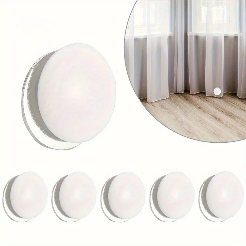 1pc Magnetic Shower Curtain Weights - Strong Hold, Waterproof Silicone Coating, Rustproof & Corrosion-Resistant